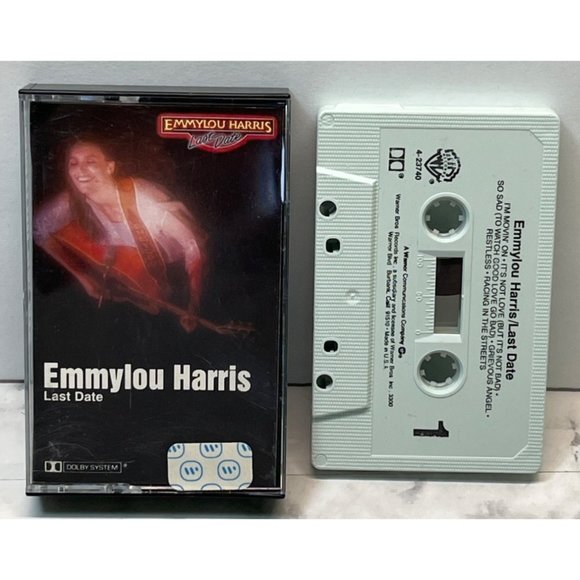 Emmylou Harris Country Cassette Tape Lot of 3 Last Date / Cimarron / Profile - Picture 7 of 8